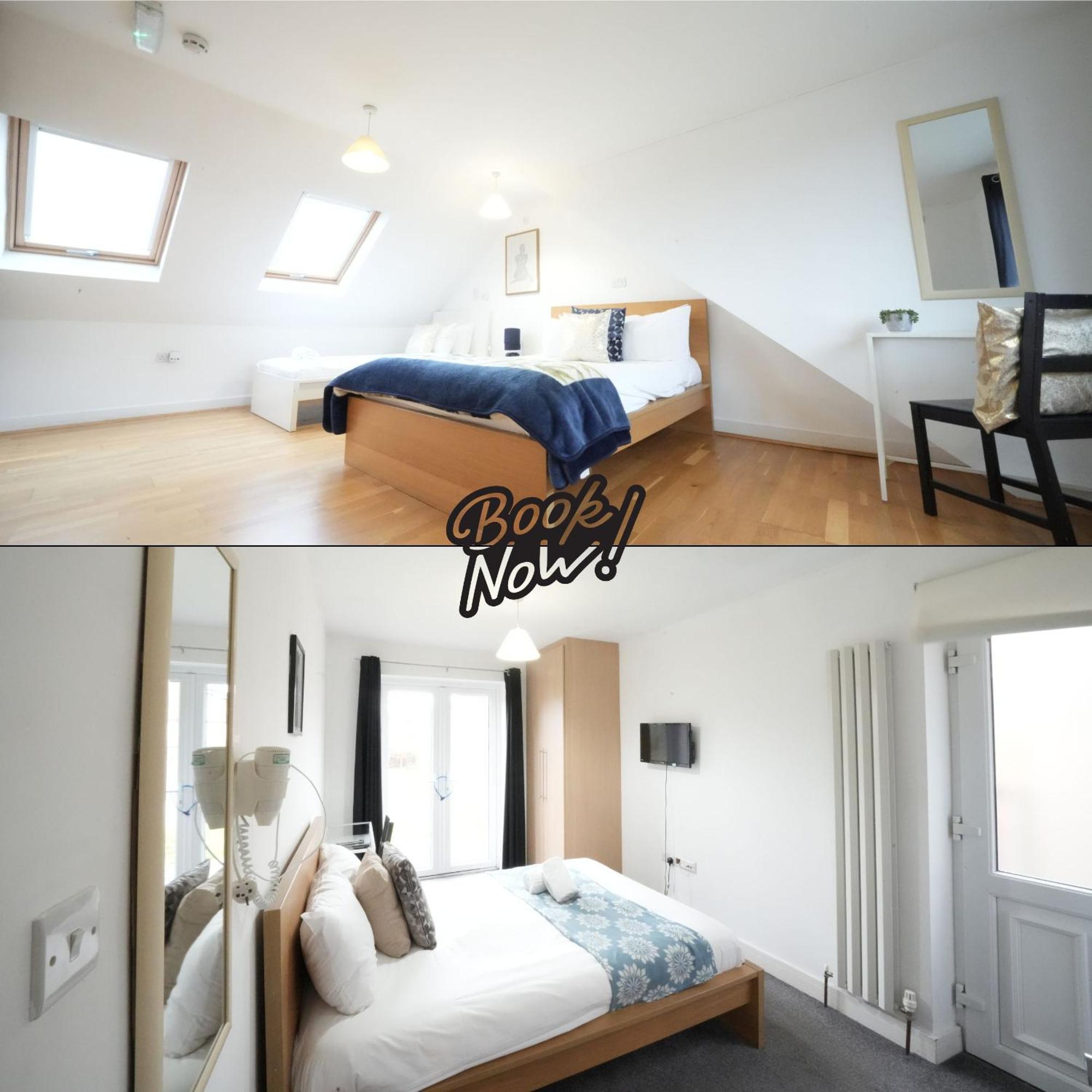 The Great Airport Place-Private Bedrooms With Private Bathroom-1 Bus To Heathrow Airport-5 Minutes By Car- Helpful Advice From Our Team Harmondsworth Esterno foto